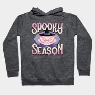 Spooky Season Cat Witch Hoodie